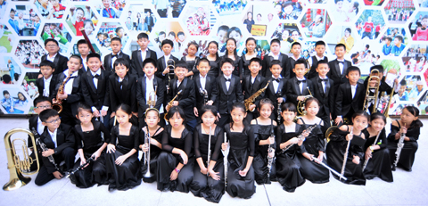 The Paradise Bird Wind Band of Shenzen Nanshan Second Experimental School