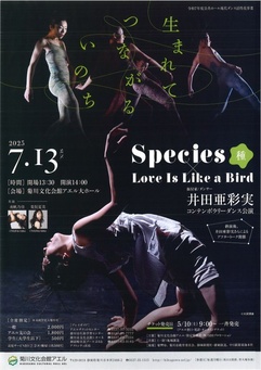 Species×Love Is Like a Bird
井田亜彩実コンテンポラリーダンス公演